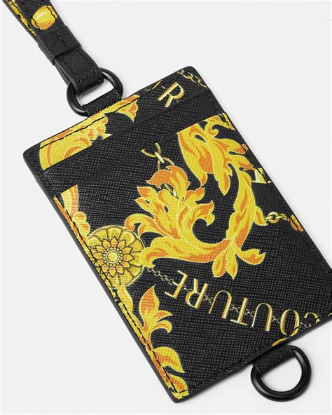 versace leaf hooder|Versace card holder.